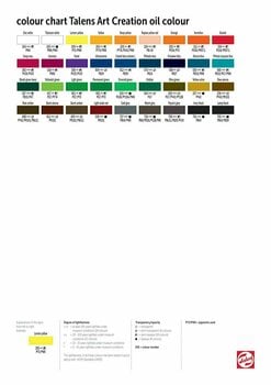 Peinture à l'huile Talens Art Creation 9019565M Peinture à l'huile Phthalo Turquoise Blue 40 ml 1 pc - 3