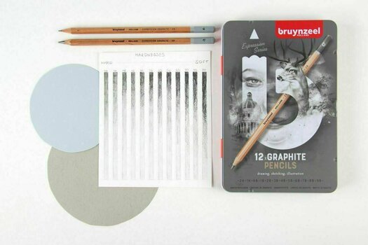 Bruynzeel Zestaw ołówków grafitowych 12 szt