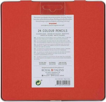 Lápis de aguarela Bruynzeel Expression Tin Conjunto de lápis de cor aquareláveis 24 un. - 3