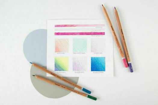 Lápis de aguarela Bruynzeel Expression Tin Conjunto de lápis de cor aquareláveis 24 un. - 5