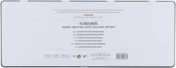 Matite per bambini Bruynzeel Tin Set di matite per bambini 45 pezzi - 3