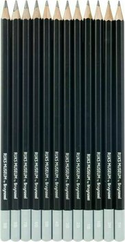 Crayon graphite Bruynzeel Van Rijn 12 Coffret crayons d'artiste 12 pcs - 3