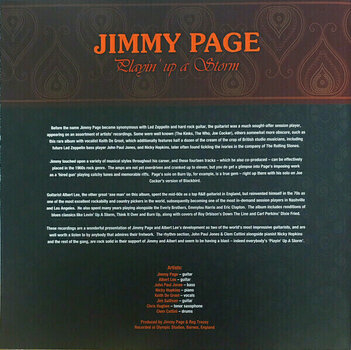 Vinylskiva Jimmy Page - Playin Up A Storm (Orange Coloured Vinyl) (LP) - 2