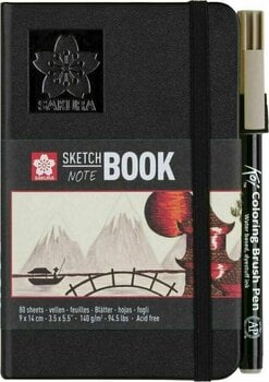 Schetsboek Sakura Sketch/Note Book 9 x 14 cm 140 g - 2
