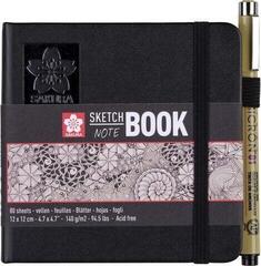 Skizzenbuch Sakura Sketch/Note Book Skizzenbuch 12 x 12 cm 140 g - 1