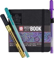 Skicár Sakura Sketch/Note Book Skicár 12 x 12 cm 140 g - 1