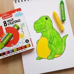 Tužka pro děti Bruynzeel Wax Crayons Sada tužek pro děti 8 ks - 3