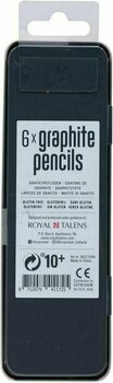 Crayon graphite Bruynzeel Burotek Tin 6 Coffret crayons d'artiste 6 pièces - 2