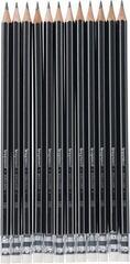 Graphite Pencil Bruynzeel 60211012 Set of Graphite Pencils 12 pcs - 2