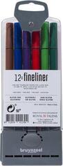 Marker Bruynzeel Fineliner 12 Markers 12 pcs - 1