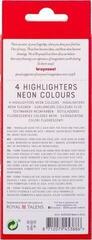Markierstift Bruynzeel Highlighters Markierstift Neon 4 Stck - 1