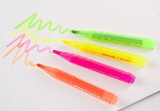 Markierstift Bruynzeel Highlighters Markierstift Neon 4 Stck - 3
