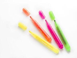 Markierstift Bruynzeel Highlighters Markierstift Neon 4 Stck - 4