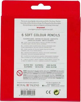 Ołówki dla dzieci Bruynzeel Zestaw ołówków dla dzieci 6 szt - 2