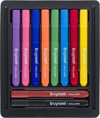 Fixa Bruynzeel Triple Felt Tips 10 Fixy 10 ks - 2