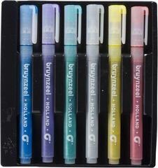 Fixa Bruynzeel Glitter Felt Tips 6 Fixy 6 ks - 2