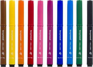 Filctollak Bruynzeel Kids Multi Point Felt Tips Tintapatron 10 db - 1