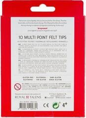 Filctollak Bruynzeel Kids Multi Point Felt Tips Tintapatron 10 db - 2