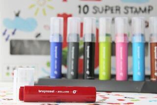 Fixa Bruynzeel Super Stamp Felt Tip 10 Fixy 10 ks - 3
