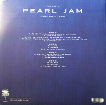 Vinyl Record Pearl Jam - Chicago 1995 Vol.2 (2 LP) - 2