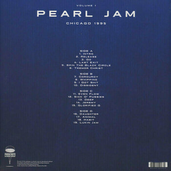 Vinylskiva Pearl Jam - Chicago 1995 Vol.1 (2 LP) - 2
