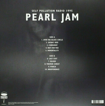 Vinyl Record Pearl Jam - Self Pollution Radio 1995 (LP) - 2