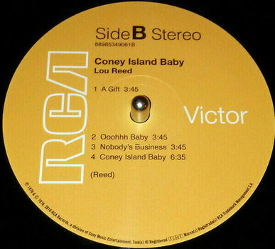 LP Lou Reed Coney Island Baby (LP) - 4