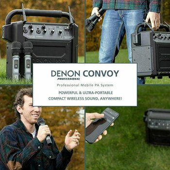 Battery powered PA system Denon Convoy Battery powered PA system - 8