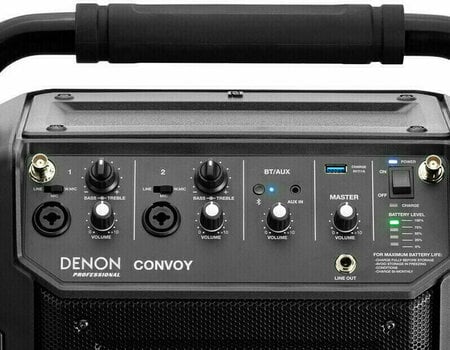 Battery powered PA system Denon Convoy Battery powered PA system - 5