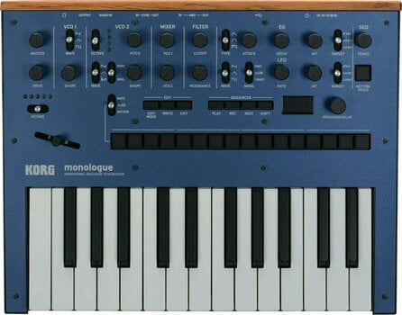 Synthesizer Korg Monologue Blue Cover SET Blau - 3