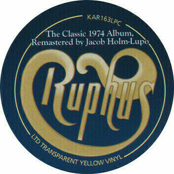 Disque vinyle Ruphus - Ranshart (Reissue) (Yellow Coloured) (LP) - 5