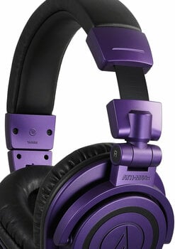 Vezeték nélküli fejhallgatók On-ear Audio-Technica ATH-M50xBT Purple - 8