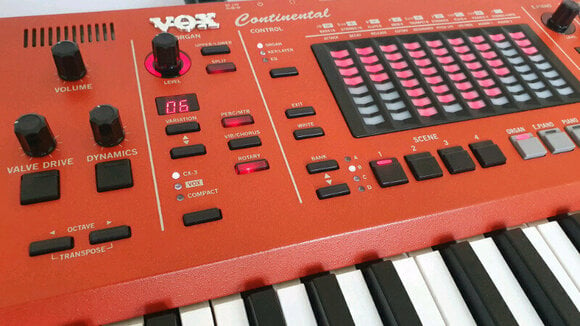 Electronic Organ Vox Continental 61 Electronic Organ - 9