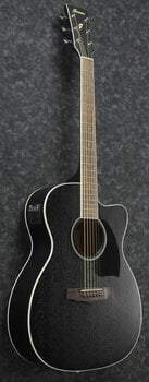 Electro-acoustic guitar Ibanez PC14MHCE-WK Weathered Black - 3