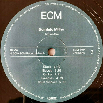 LP Dominic Miller - Absinthe (LP) - 4