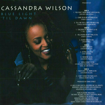 Vinylskiva Cassandra Wilson - Blue Light Till Dawn (2 LP) (180g) - 4
