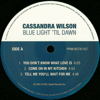 Vinyl Record Cassandra Wilson - Blue Light Till Dawn (2 LP) (180g) - 5