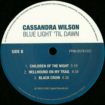 Disque vinyle Cassandra Wilson - Blue Light Till Dawn (2 LP) (180g) - 6