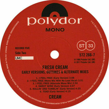 LP Cream - Fresh Cream (6 LP Box Set) (180g) - 12