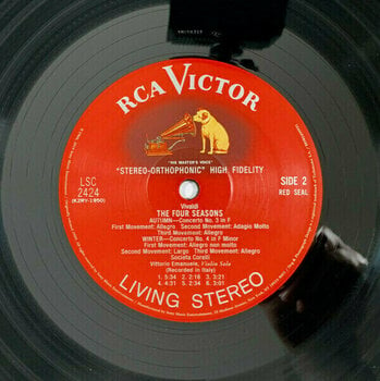 Vinyl Record Societa Corelli - Vivaldi: The Four Seasons (200g) (LP) - 3