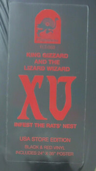 LP King Gizzard & The Lizard Wizard - Infest The Rat's Nest (Black/Red Coloured) (LP) - 10