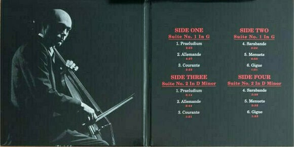 Hanglemez Janos Starker - Bach: Suites For Unaccompanied Cello Complete (Box Set) (200g) (45 RPM) - 6
