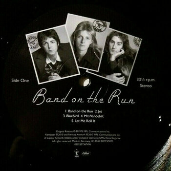 Vinylplade Paul McCartney and Wings - Band On The Run (LP) (180g) - 5