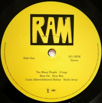 Disque vinyle Paul & Linda McCartney - Ram (LP) (180g) - 2