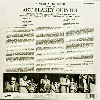 Vinyl Record Art Blakey Quintet - A Night At Birdland: Volume 2 (LP) - 3