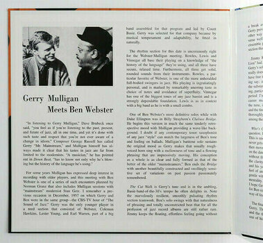 Disque vinyle Gerry Mulligan & Ben Webster - Gerry Mulligan Meets Ben Webster (LP) (200g) - 2