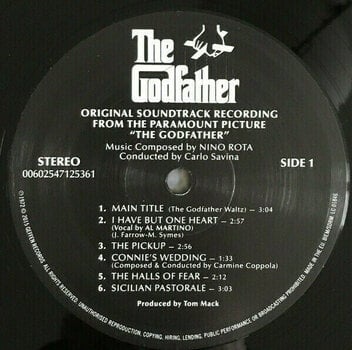 LP Nino Rota - The Godfather (LP) (180g) - 4