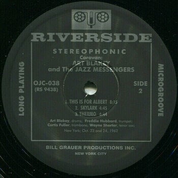 Vinyl Record Art Blakey & The Jazz Messengers - Caravan (LP) - 4