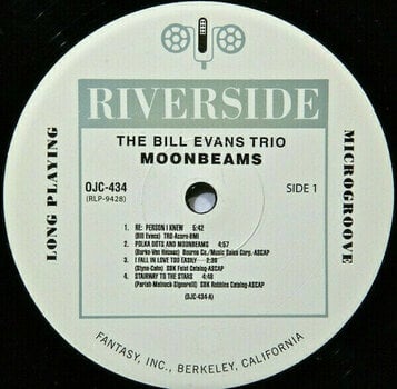 Płyta winylowa Bill Evans Trio - Moon Beams (LP) - 3
