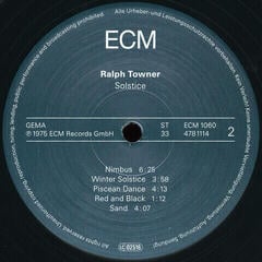 LP plošča Ralph Towner - Solstice (LP) (180g) - 3